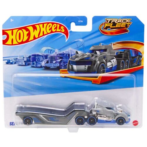 Mattel Hot Wheels: Semi Twin Mill sivi tovornjak za prevoz 1/64 &ndash; Cene