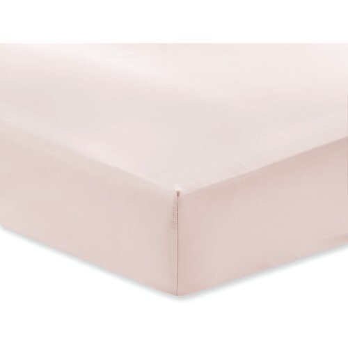 Bianca Rožnata rjuha iz bombažnega satena Classic, 135 x 190 cm Slike