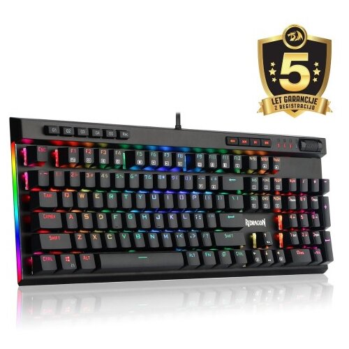 Redragon VATA K580 RGB GAMING MEHANIČNA ŽIČNA TIPKOVNICA Cene