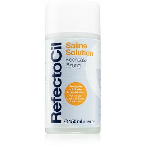 RefectoCil Saline Solution raztopina za razmastitev obrvi in trepalnic 150 ml