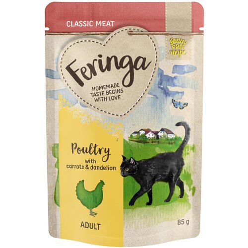 Feringa Ekonomično pakiranje vrećice 24 x 85 g - Perad s mrkvom Cijene
