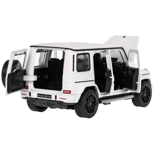 Rastar Licencirani metalni autić za igru Mercedes Benz AMG G63 1:32 RASTAR - bijeli Slike