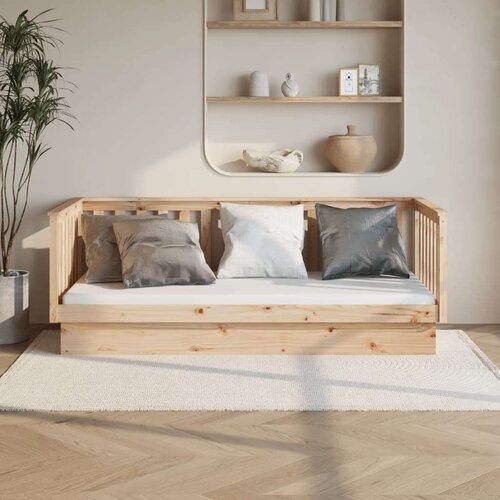  Dnevna postelja 100x200 cm trdna borovina, (20725227) Slike