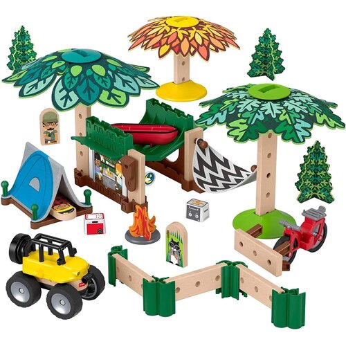  Fisher-Price Gradbeni set - Wonder Makers Soft Slumber Campground, 60 komada Slike