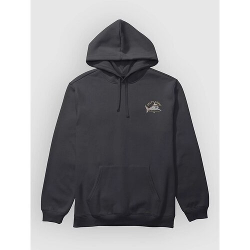 Salty Crew Lurking Pulover s kapuco iz flisa black Cene
