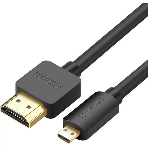 Ugreen Micro HDMI - HDMI kabel HD127 4K 3D 1,5 m (črn), (20605398)