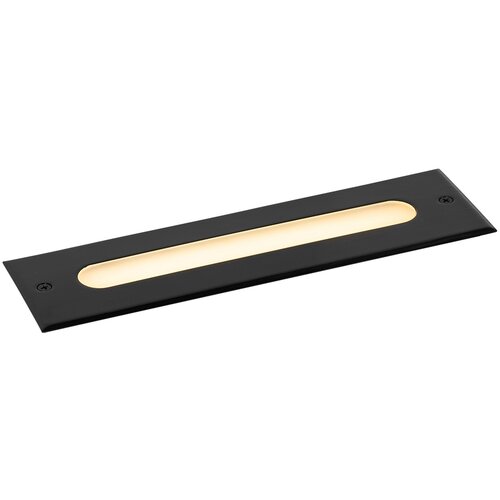 QAZQA Moderni talni reflektor črn 30 cm z LED IP65 - Eline Cene