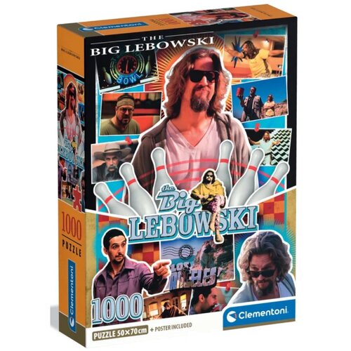 Clementoni Kultni filmovi: Veliki Lebowski - slagalica od 1000 komada - Cene