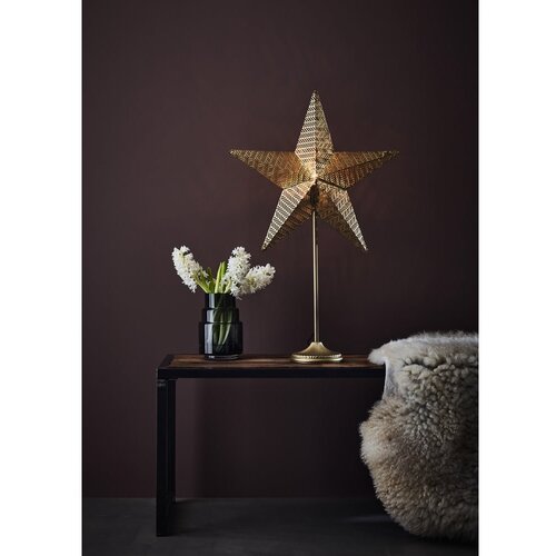 Markslöjd Svjetlosni ukras s božićnim motivom u zlatnoj boji ø 48 cm Rustic – Cijene