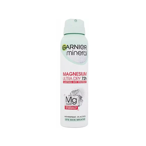 Garnier Mineral Magnesium Ultra Dry 72h antiperspirant u spreju 150 ml za žene