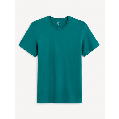 Celio Cotton T-Shirt Tebase - Men Slike
