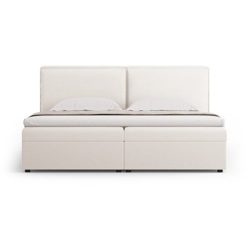 Cosmopolitan Design Kremno bela boxspring postelja s prostorom za shranjevanje 160x200 cm Arendal &amp;ndash; Slike