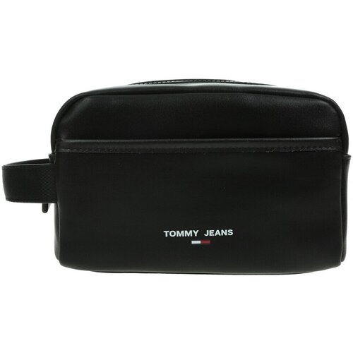 Tommy Hilfiger Torbe Tjm Essential Leather Washbag pisana Cene