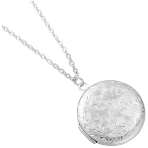 INF Ženska ogrlica z medaljonom v obliki srca, ogrlica s fotografskim medaljonom iz nerjavečega jekla, (21639300) Slike