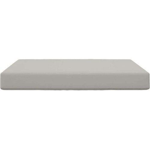  Jastuk za vanjsku sofU Sivi 80 x 80 x 8 cm Poliester - Sivi 80 x 80 cm 1x sjedalo Slike