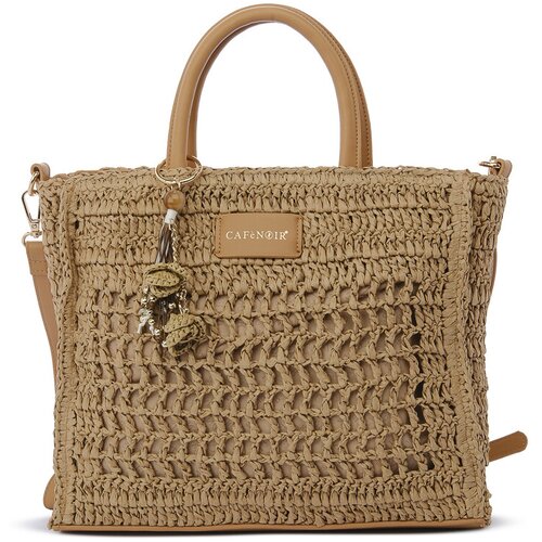 Café Noir Torbe CAFE NOIR M073 BORSA IN RAFIA Kostanjeva Cene