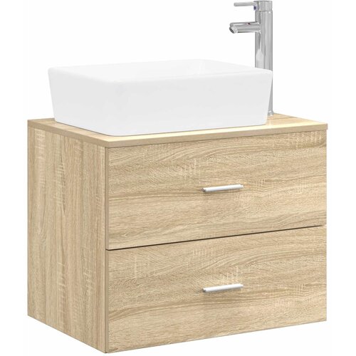  Set namje&amp;scaron;taja za kupaonicu Hrast sonoma Konstruirano drvo Smeđa 62.5 x 44.5 x 50 cm Slike