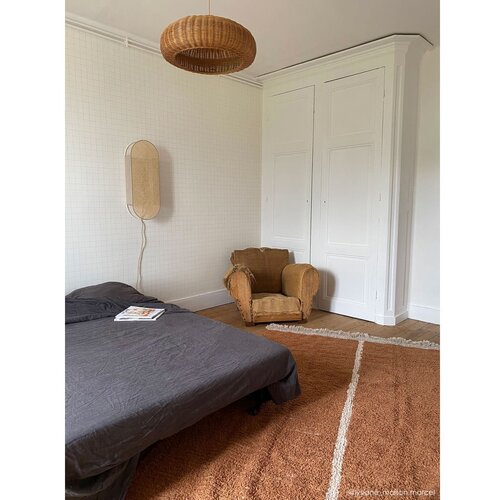Lorena Canals Ciglasti/bež pamučan tepih 170x240 cm Duetto Toffee &amp;ndash; Slike