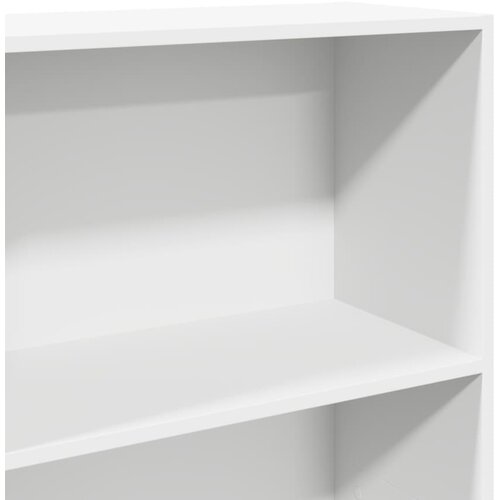  Regal za knjige bijeli 60x30x189 cm od konstruiranog drva Slike