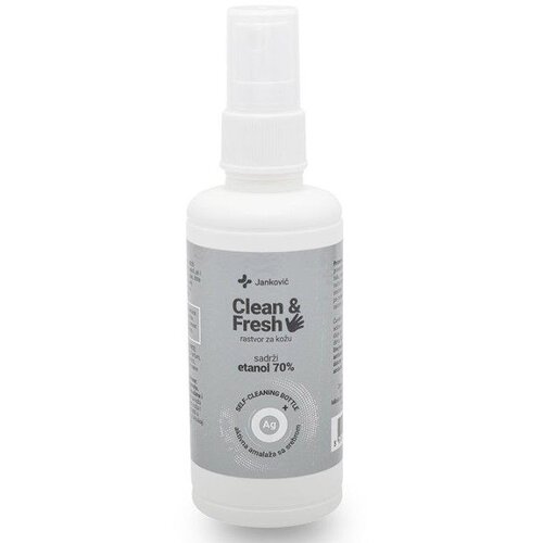 Janković Rastvor za dezinfekciju kože Clean &amp;amp; Fresh Silver, 100 ml Slike