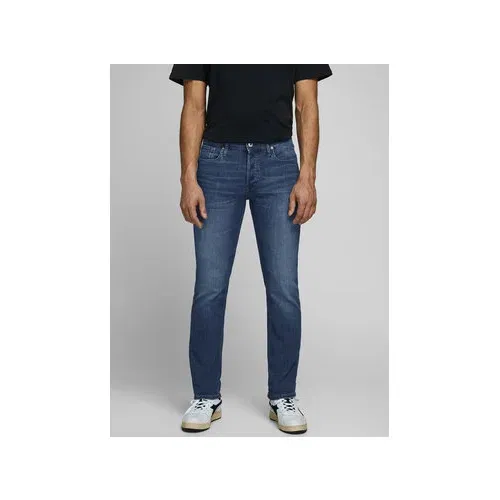 Jack & Jones Jeans hlače Glenn 12152347 Modra Slim Fit