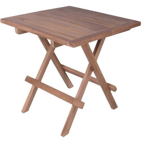 Garden Pleasure Vrtni stol od masivne tikovine 50x50 cm Simuk &amp;ndash; Slike