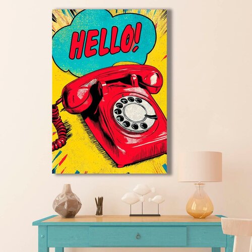 WALLXPERT Dekorativna slika na platnu, 70x100cm, &Scaron;areno Cijene