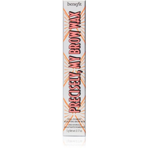Benefit Precisely, My Brow Wax učvr&amp;scaron;ćujući vosak za obrve nijansa 5 Warm Black Brown 5 g Slike