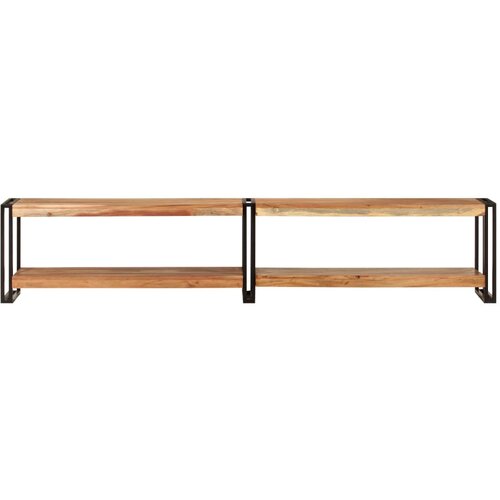 Maison Chic TV omarica - TV stojalo - Televizijska omarica 200x30x40 cm trden akacijev les, (21700344) Slike
