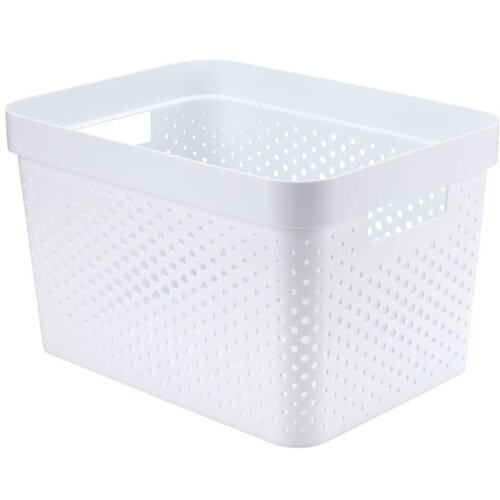  Korpa Nifty 17L plastična bela Cene