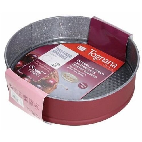 Tognana Kalup za tortu Sweet Cherry, 26 cm, Bordo Slike
