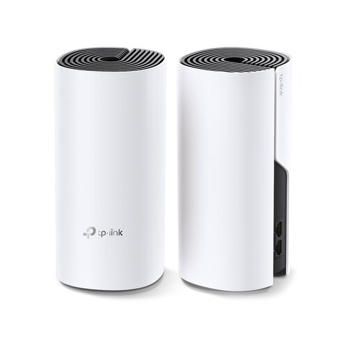 Tp-link deco M4 (2-PACK) wi-fi whole-home mesh AC1200 dual-band 300/867Mbps(2.4/5GHz), 2x glan, 2x antene Slike