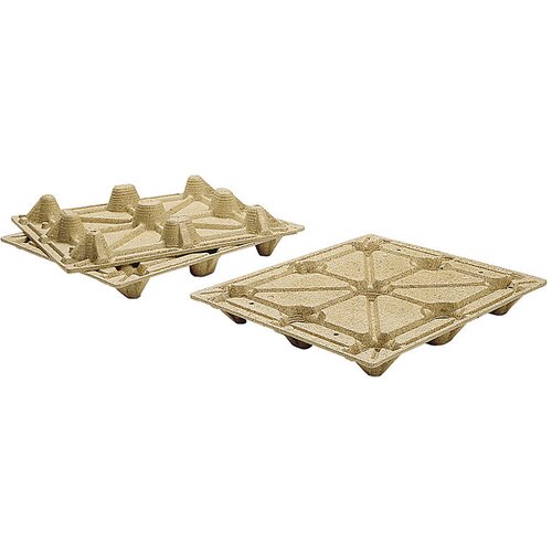 Ratioform Kontejnerska paleta iz pre&amp;scaron;anega lesa z 9 nogami, nosilnost 1250 kg, Dx&amp;Scaron; 1140 x 1140 mm, DE 10 kosov Slike