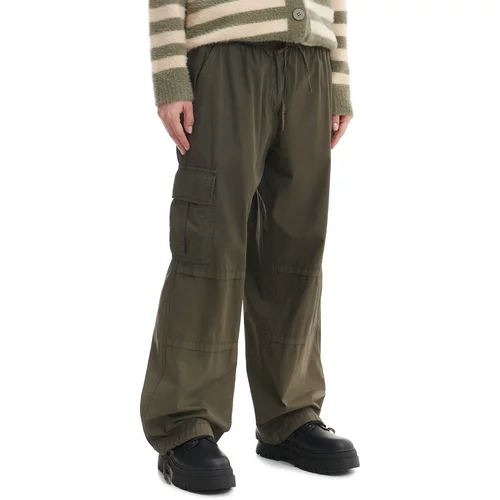 Cropp ženske hlače sa širokim nogavicama - Zelena  2982W-97X