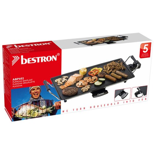 Bestron Grelni pladenj ABP602, črn Cene