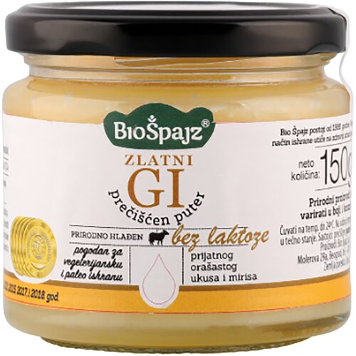 Biospajz Zlatni Gi puter biošpajz, 150g Cene