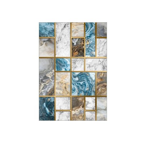  CT-5096 multicolor bathmat set (2 pieces) Slike