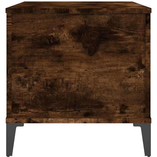 VidaXL Stolić za kavu boja hrasta 90 x 44,5 x 45 cm konstruirano drvo Slike