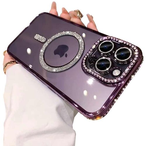 FASHION MAGSAFE ZASTITA KAMERE IPHONE 15 LJUBICASTA Cijene