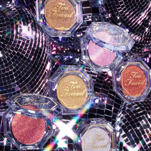 Too Faced Disco Crush High Shine Glitter Eye + Face Sparkle sjenilo za oči sa &amp;scaron;ljokicama nijansa Hypnotic 1.5 g Slike