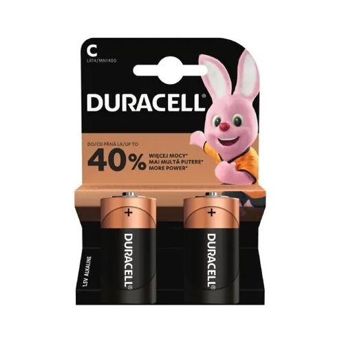 Duracell 2 komada-alkalna baterija basic c LR14 / MN1400 Cene