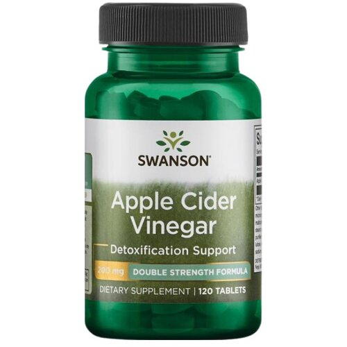 Swanson Jabolčni kis - Apple Cider Vinegar 200 mg (120 kapsul) Cene
