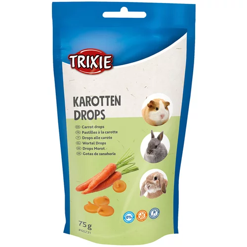 Trixie Drops s mrkvom – 3 x 75 g