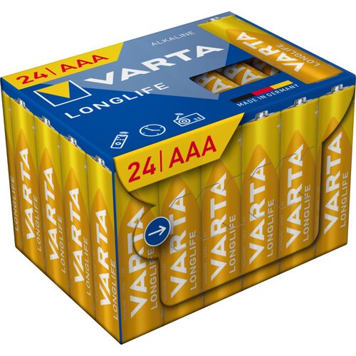 Varta Alkalna baterija Longlife power LR03 cube 24/1 Cene