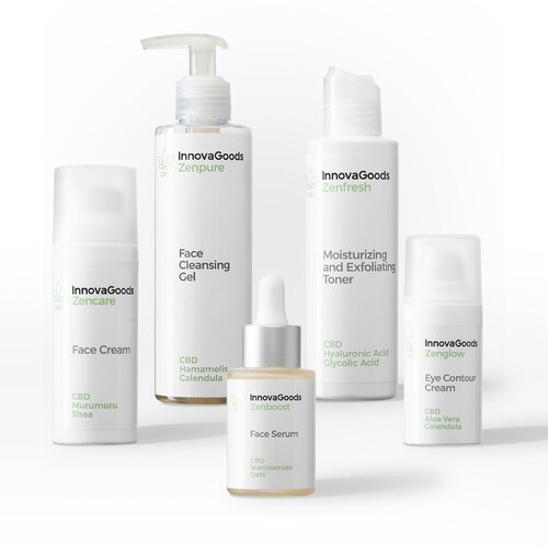 Paket Pakiranje za Rutinu Njege Lica CBD InnovaGoods Slike