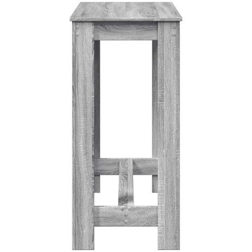 VidaXL Barski stol sivi 102 x 50 x 103,5 cm od konstruiranog drva Slike