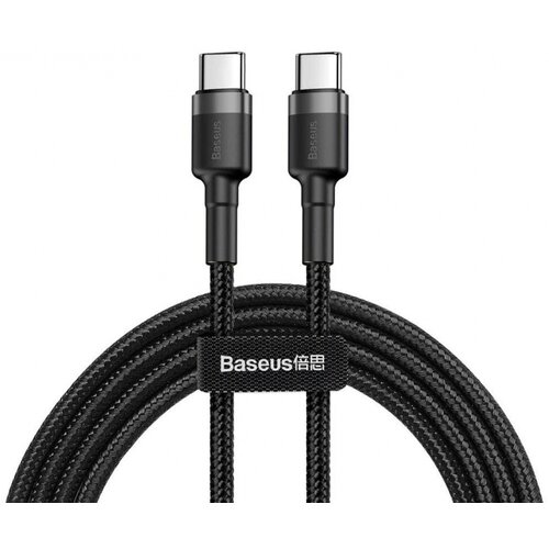 Baseus podatkovni kabel Catklf-GG1 Quick Charge Type C 60W 1m - črn Cene