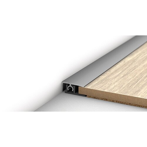 LOGOCLIC završni profil (srebrne boje, 2,7 m x 26 mm, vrsta montaže: uticanje) Cijene