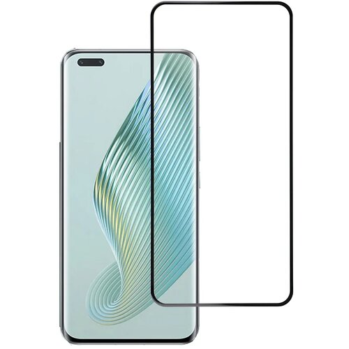  Za&amp;scaron;čitno kaljeno steklo 5D Full Glue za Honor Magic 5 Pro - črno Slike