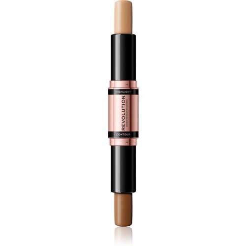 Makeup Revolution Fast Base obojestranski korektor odtenek Medium 2x4,3 g Cene